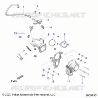 KRAFTSTOFFSYSTEM, FUEL CLAM SHELL/THROTTLE BODY