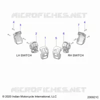 ELEKTRIC, SWITCH CONTROLS, LH/RH
