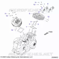 ENGINE, ZYLINDERKOPF ASM.