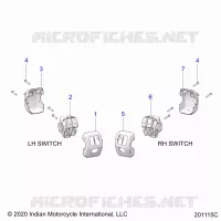 ELEKTRIC, SWITCH CONTROLS, LH/RH