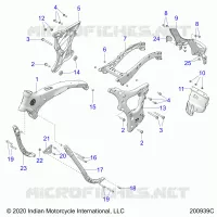 CHASSIS, RAHMEN ASM.