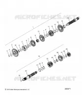 ANTRIEB, INPUT/OUTPUT SHAFT ASM.