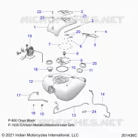 KRAFTSTOFFSYSTEM, FUEL TANK ASM.