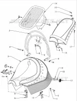 SEAT, SOLO - N131C/D/V ALL OPTIONS (INDIANSEAT12CC)