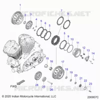 ANTRIEB, CLUTCH AND PRIMARY DRIVE