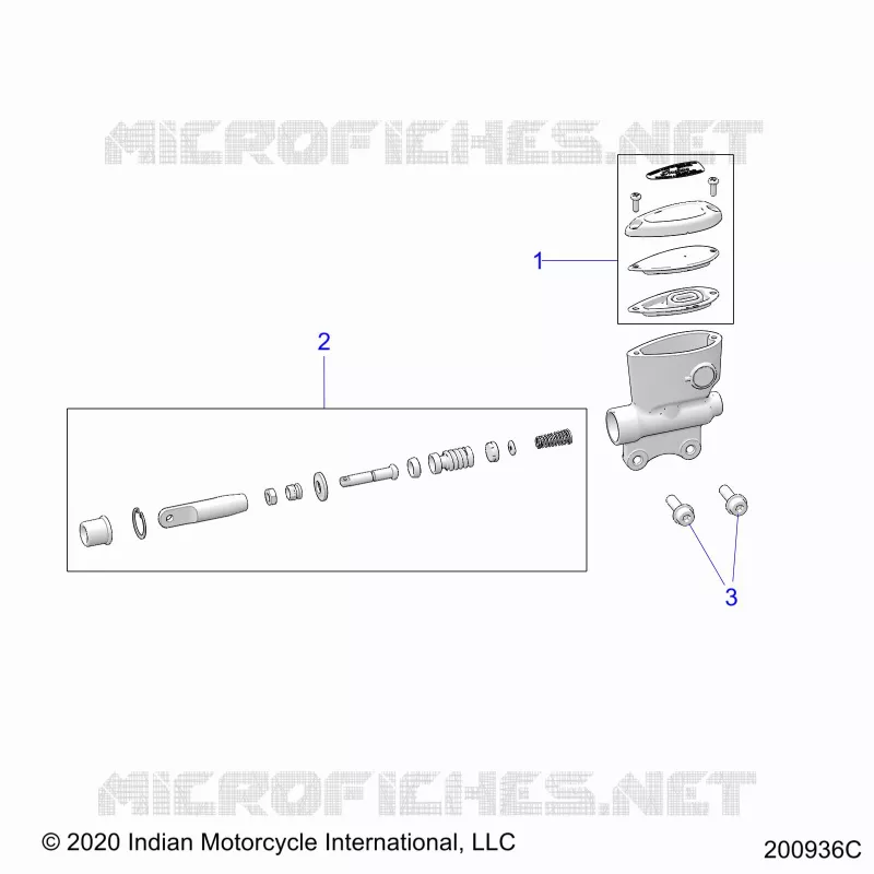 HINTERBREMSE, MASTER CYLINDER