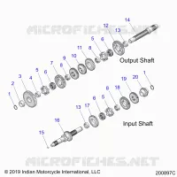 ANTRIEB, INPUT/OUTPUT SHAFT ASM.