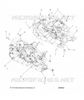 CRANKCASE, PLUGS/DOWELS