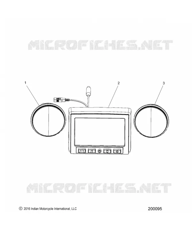 ELEKTRIC, INSTRUMENT CLUSTER
