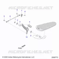 ANTRIEB, SHIFT PEDAL AND SHIFT LINKAGE