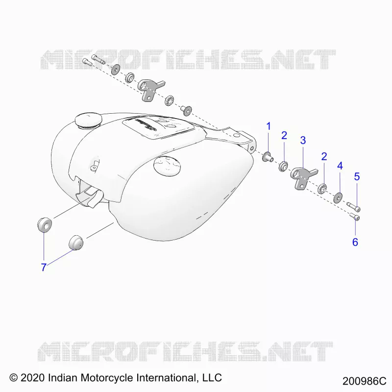 KRAFTSTOFFSYSTEM, FUEL TANK MOUNTING