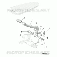 BREMSES, BREMSE PEDAL