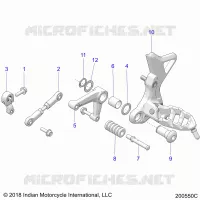 DRIVETRAIN, VERSCHIEBUNG PEDAL AND LINKAGE