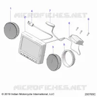 ELEKTRIC, INSTRUMENT CLUSTER