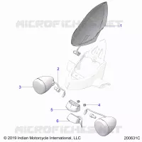 ELEKTRIC, TURN SIGNAL, REAR AND TAILLIGHT