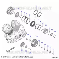 ANTRIEB, CLUTCH AND PRIMARY DRIVE