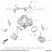 KRAFTSTOFFSYSTEM, FUEL RAIL/THROTTLE BODY