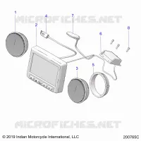 ELEKTRIC, INSTRUMENT CLUSTER