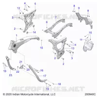 CHASSIS, RAHMEN ASM.
