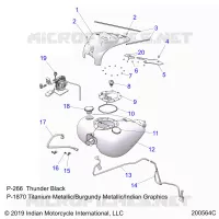 KRAFTSTOFFSYSTEM, FUEL TANK ASM.