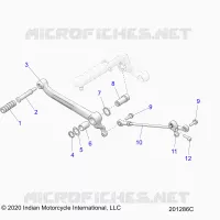 ANTRIEB, SHIFT PEDAL AND LINKAGE
