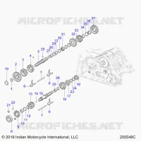 ANTRIEB, INPUT AND OUTPUT SHAFTS