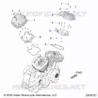 MOTOR, ROCKER COVERS