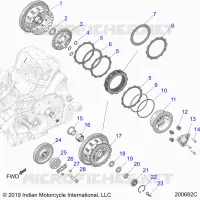 ANTRIEB, CLUTCH AND PRIMARY DRIVE