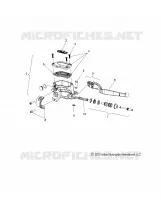 VORDERBREMSE, LEVER AND MASTER CYLINDER