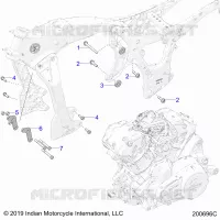 ENGINE, MOTORAUFHÃ„NGUNG