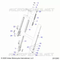 FRONT SUSPENSION FORKS