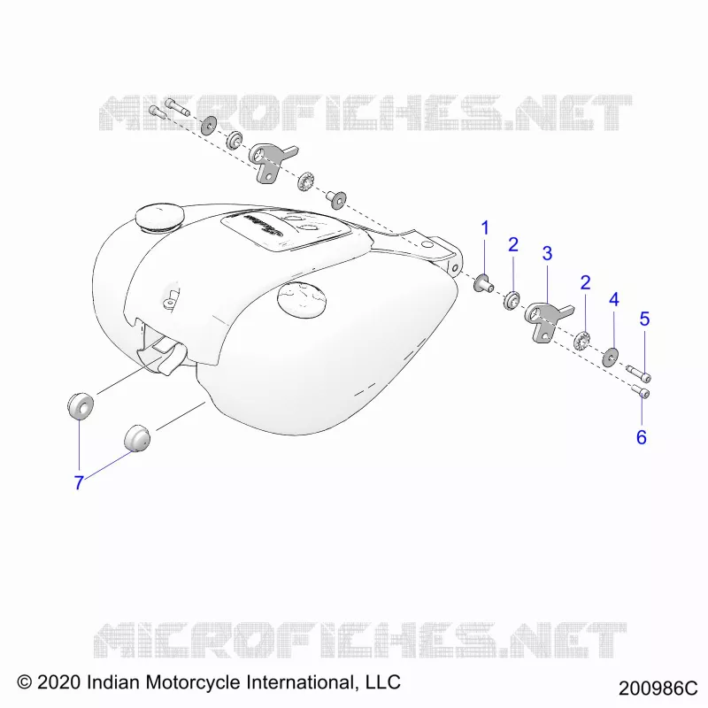 KRAFTSTOFFSYSTEM, FUEL TANK MOUNTING