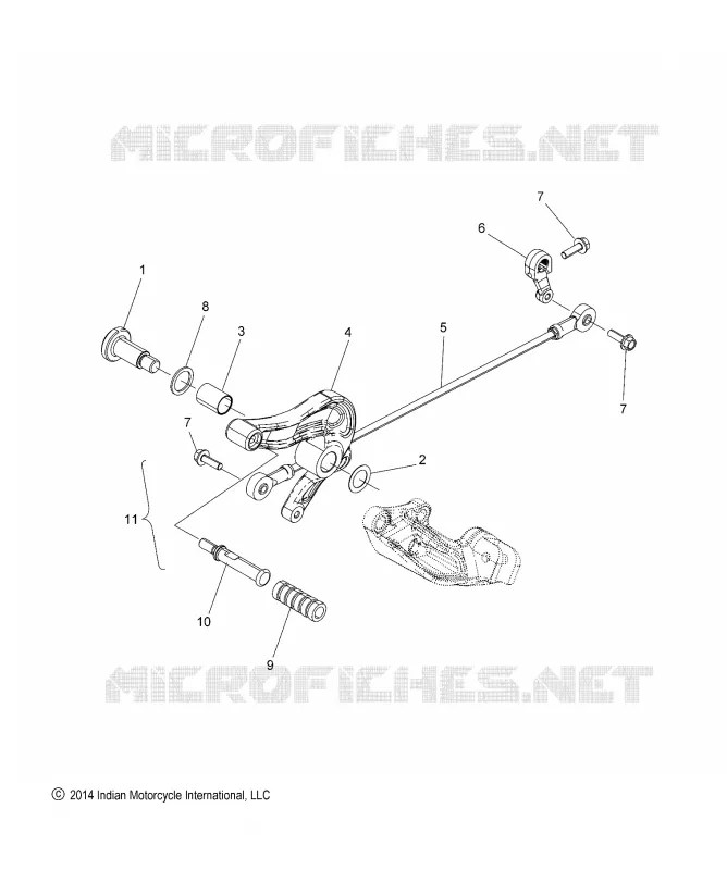 ANTRIEB, SHIFT PEDAL AND LINKAGE
