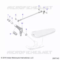 ANTRIEB, SHIFT PEDAL AND SHIFT LINKAGE