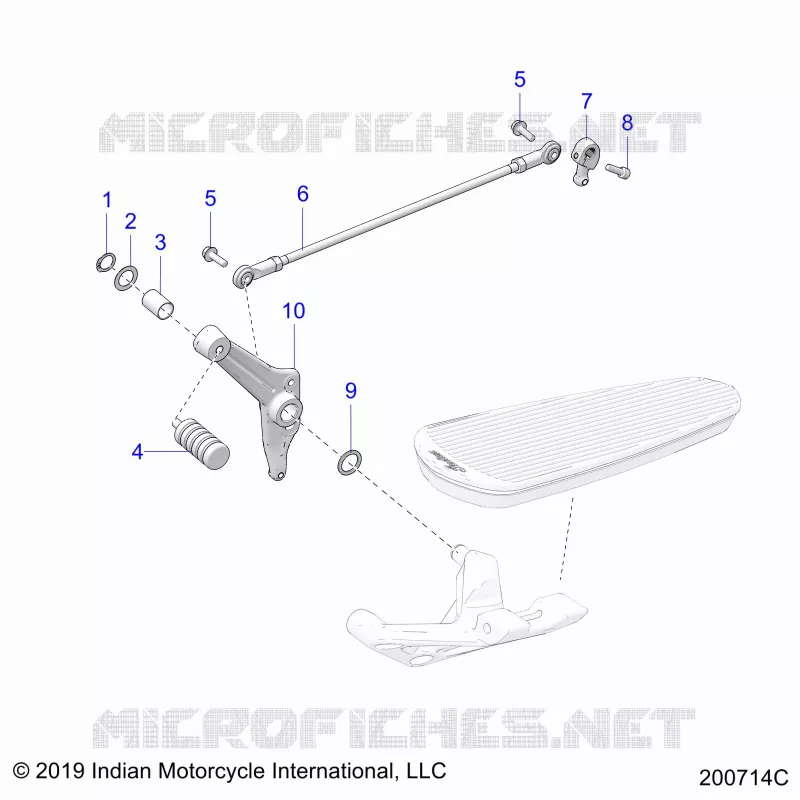 ANTRIEB, SHIFT PEDAL AND SHIFT LINKAGE