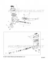 BREMSES, MASTER CYL., FRONT AND REAR