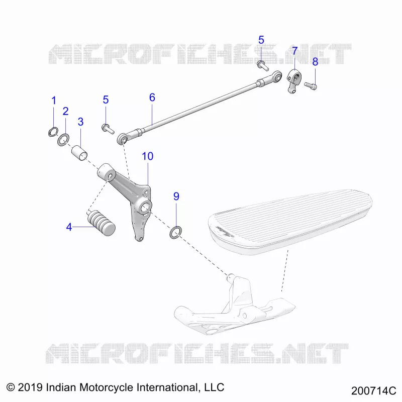 ANTRIEB, SHIFT PEDAL AND SHIFT LINKAGE