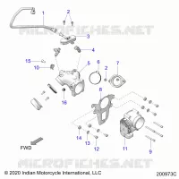 KRAFTSTOFFSYSTEM, FUEL CLAM SHELL/THROTTLE BODY