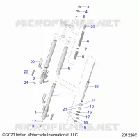 FRONT SUSPENSION FORKS