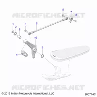 ANTRIEB, SHIFT PEDAL AND SHIFT LINKAGE