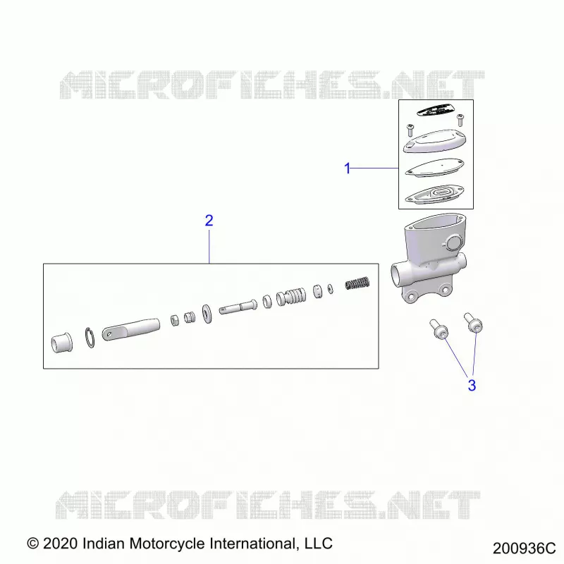 HINTERBREMSE, MASTER CYLINDER