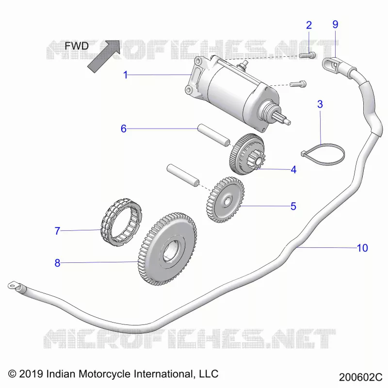 ANLASSER MOTOR