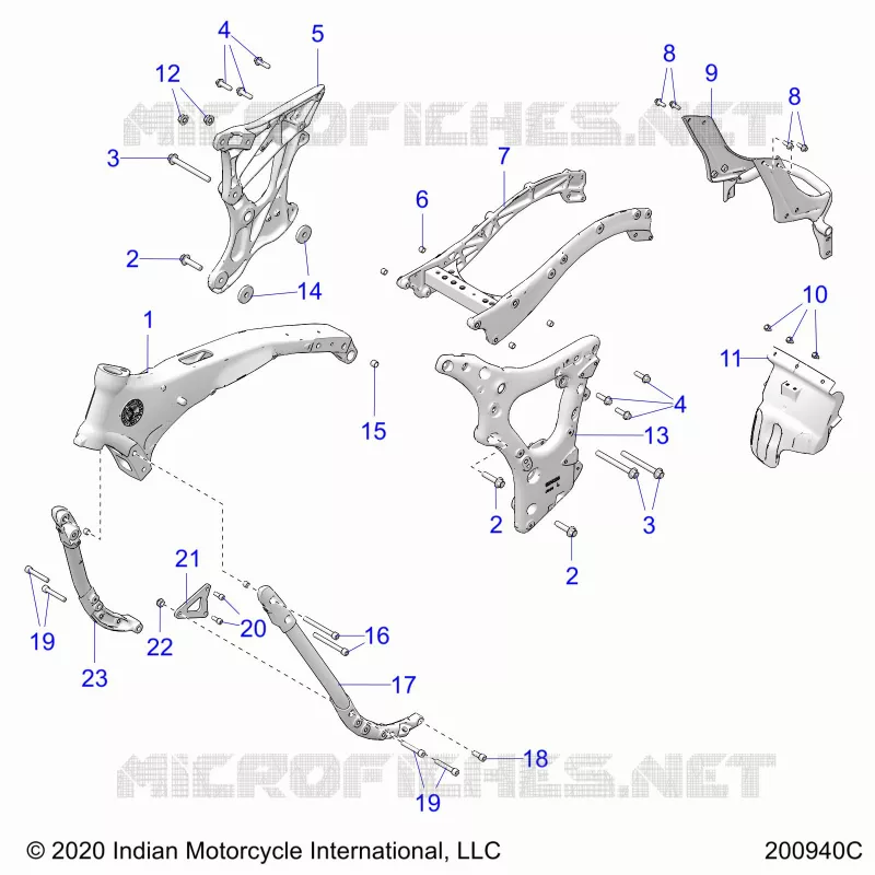 CHASSIS, RAHMEN ASM.