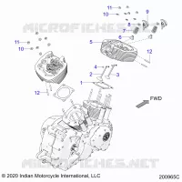 ENGINE, ZYLINDERKOPF ASM.