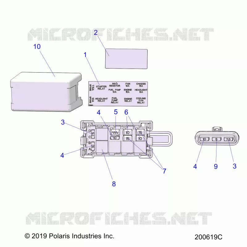 ELEKTRIC, FUSE BLOCK