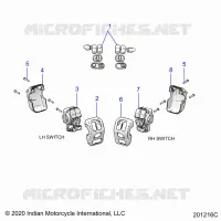 ELEKTRIC, SWITCH CONTROLS, LH/RH