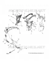 CHASSIS, RAHMEN ASM.