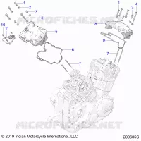 ENGINE, VENTILDECKELS