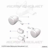 ELEKTRIC, TURN SIGNALS, REAR AND TAILLIGHT