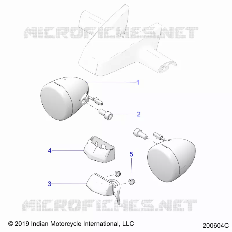 ELEKTRIC, TURN SIGNAL, REAR AND TAILLIGHT